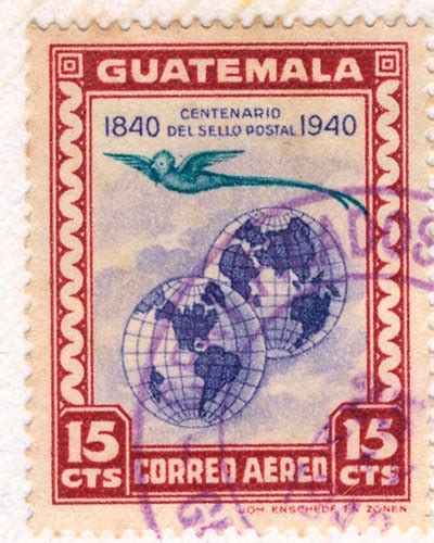 Historia Del Sello Postal En Guatemala Aprende