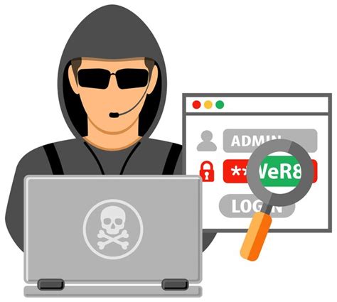 Premium Vector Cyber Crime Concept With Hacker