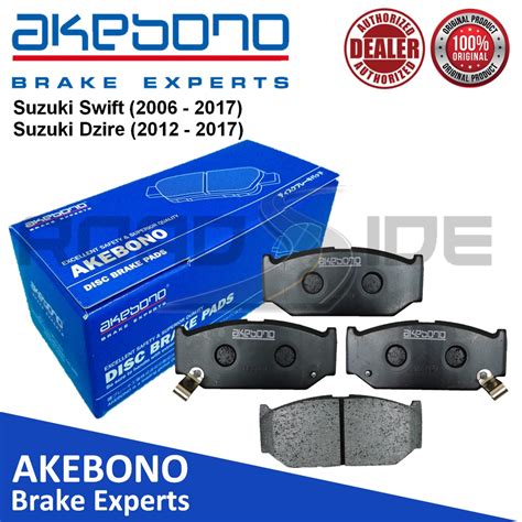 Akebono Front Brake Pads For Suzuki Swift And Suzuki