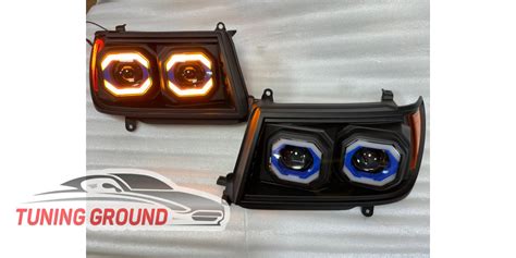 Фары на Land Cruiser 100 2005-2007 в стиле OFF ROAD USA