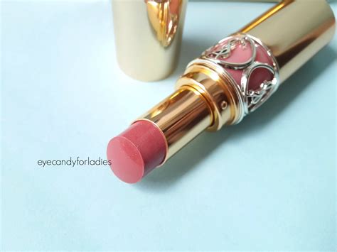 Eye Candy for Ladies YSL Rouge Volupté Shine in Nude in Private