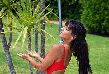 Roxanne Pallett Sexy Red Bikini Photos PlayCelebs Net
