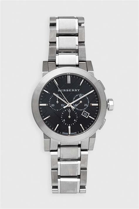 Часы Burberry BU9351 мужские цвет серебрянный | ANSWEAR.ua