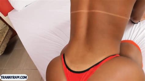 Big Round Ass Latina Tranny Erika Lee Bareback Anal Sex