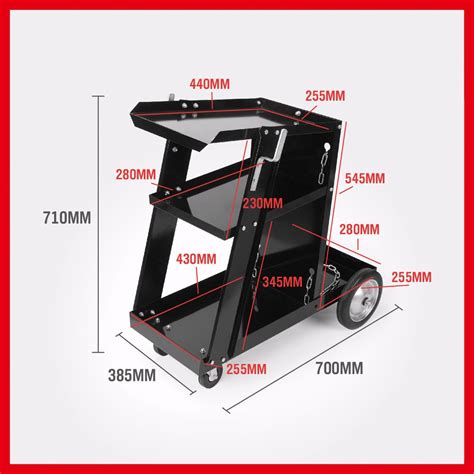 Тележка для сварочного полуавтомата с баллоном 10л чертеж с размерами