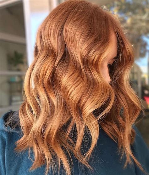 Honey Copper Highlights Copper Blonde Hair Strawberry Blonde Hair