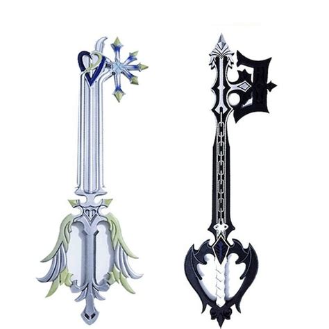Kingdom Hearts Oathkeeperoblivion Keyblade Cosplay Foam Prop Etsy