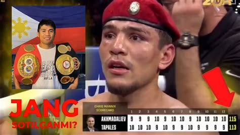 Murodjon Akhmadaliev Vs Marlon Tapales Sotqin Hakamlar Revanch Bo