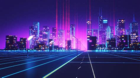 Synthwave City Wallpapers Top Free Synthwave City Backgrounds