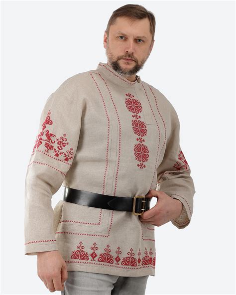 Косоворотка "Русич" русская рубаха | косоворотки русские рубахи