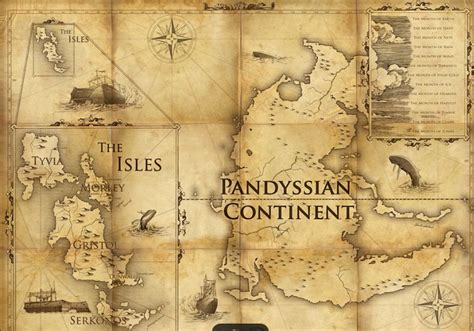 The pandyssian continent in Pandyssia| World Anvil