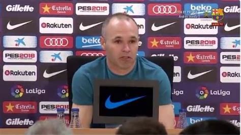 Andres Iniesta Kisses Barcelona Goodbye Says He Won T Stay In Europe