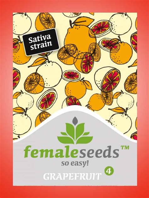 Grapefruit Female Seeds - Store Ziarno Życia 🍀