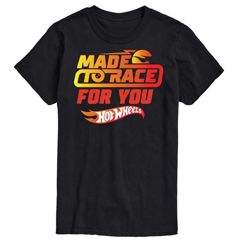 Hot Wheels Valentine S Made To Race Men S Short Sleeve Graphic T Shirt Walmart