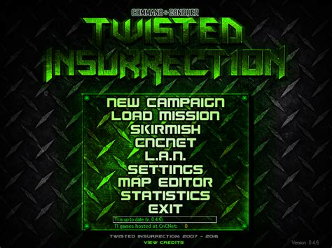 Lan Update Available Version News Twisted Insurrection Mod