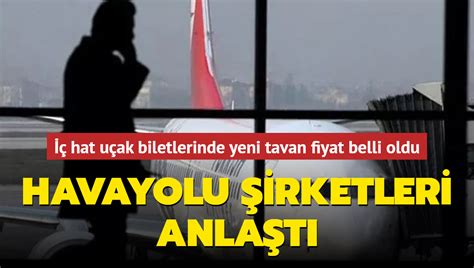 Havayolu şirketleri anlaştı İç hat uçak biletlerinde yeni tavan