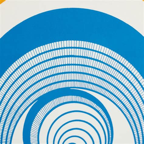 Marcel Duchamp Escargot Rotorelief Konig Series 1987 Paper For Sale