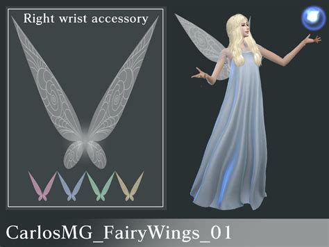 Fairy Wings 01 By Carlosmg From Tsr • Sims 4 Downloads