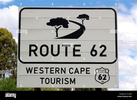 Sign Indicating The Sightseeing Route 62 Hi Res Stock Photography And
