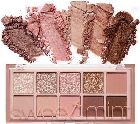 Palette per ombretti Tonalità Calde e Nude colori opachi luccicanti pigmenti Ombretto con