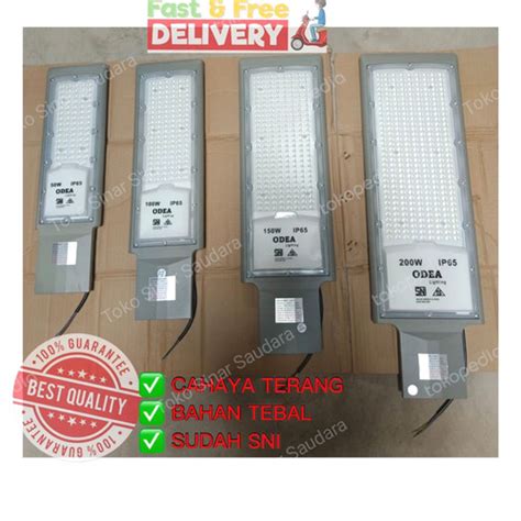 Jual Lampu Jalan Pju Led Sni Watt Led Pju V Lampu