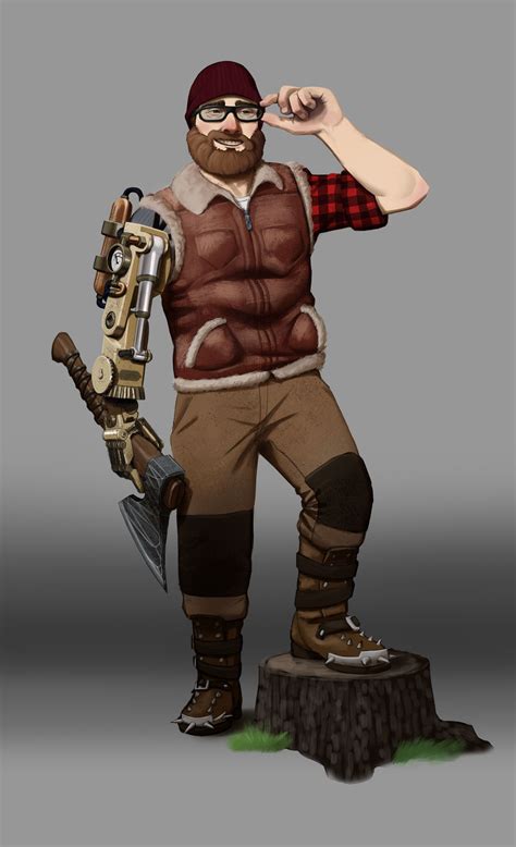 Lumberjack By Lupuzombie On Deviantart