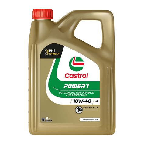 Lubricante De Moto Castrol Power 1 Ultimate 4T 10W 40 Distribuidor