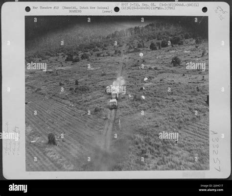 Parachute Bombs Dropped By Planes Of The 5th Air Forces 3rd