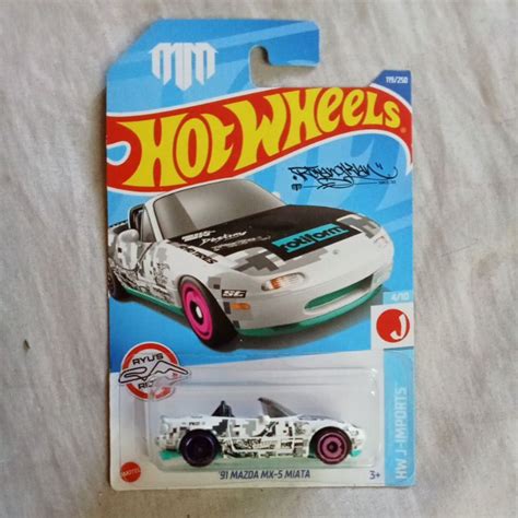 Jual Hot Wheels 91 Mazda MX 5 Miata Shopee Indonesia