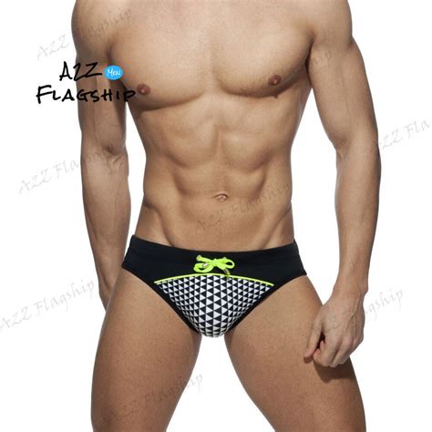 Waterplay Men Swimwear Sexy Swim Trunk Swimming Bikini Briefs Boxer Summer Beach Surfing Uxh