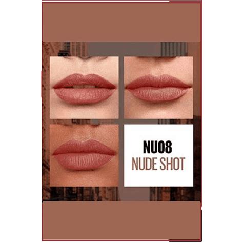 MAYBELLINE SENSATIONAL LIQUID MATTE LIPSTICK Nude Shot NU NilamIndia