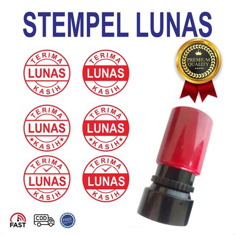 Contoh Stempel Lunas 57 Koleksi Gambar