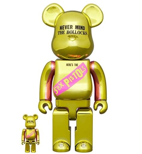 400 100 Bearbrick Set Sex Pistols Never Mind The Bollocks Ch