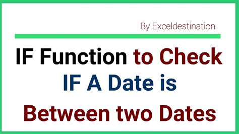 Power Query Check If Date Is Between Two Dates Templates Sample