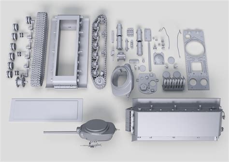 STL file KV-1S 🔫 (3MF)・3D printing design to download・Cults