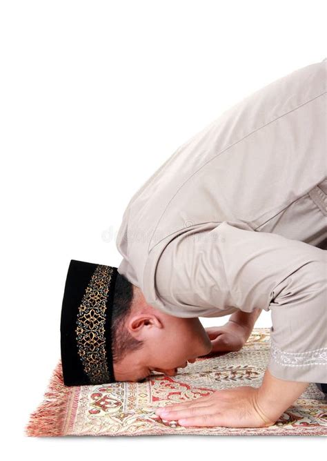 Man Muslim Doing Prayer Stock Photo Image Of Muslim 37959084
