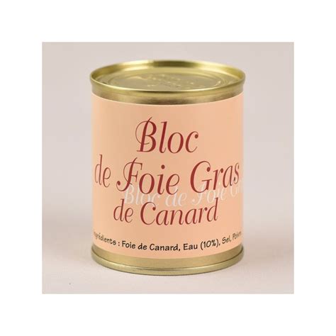 Bloc De Foie Gras De Canard G