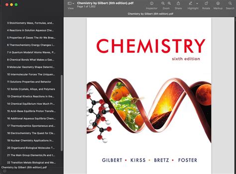 Chemistry 6th Edition Gilbert