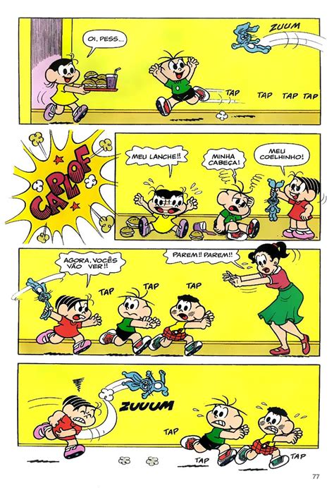 Historia Em Quadrinhos Para Produção De Texto Turma Da Monica