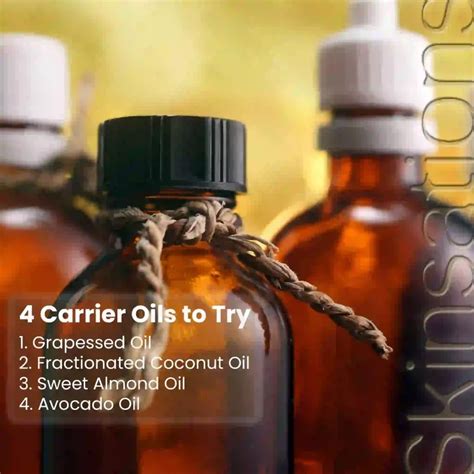 What Is The Best Carrier Oil For Essential Oils Skinsations