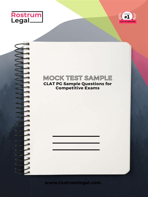 Clat Pg 2025 Mock Test Sample Pdf