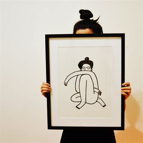 Nude Giclee Fine Art Print Illustration Etsy Sweden