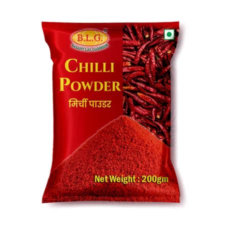 200gm Blg Chilli Powder Packets At Rs 110pack In Navi Mumbai Id 2853270546688