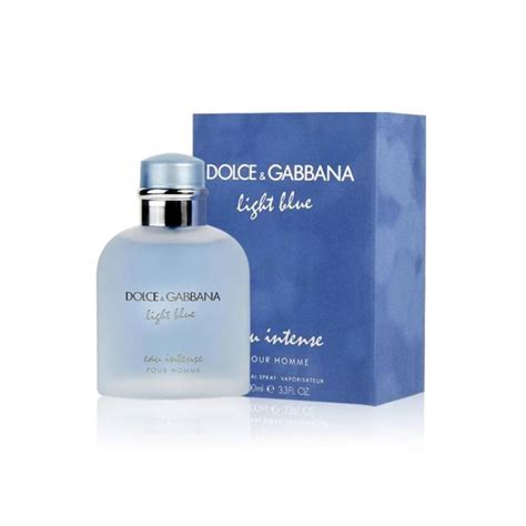 DOLCE & GABBANA Light Blue Eau Intense Pour Homme EDP 100 ML - Dolce ...