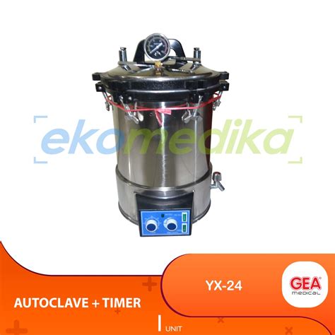 Jual Autoclave Liter Timer Gea Yx Ldj Steam Sterilizer Liter