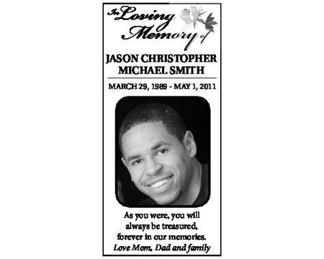 Jason Smith Obituary 2023 Warwick Bermuda The Royal Gazette