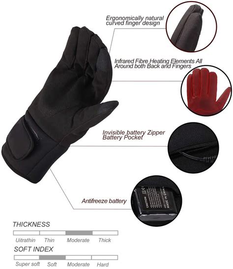 Moderate Thickness Battery Heated Gloves | Savior gloves | saviorgloves