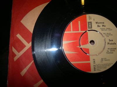 Popsike Sex Pistols Anarchy In The UK I Wanna Chris Thomas Misprint Auction Details