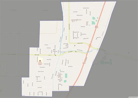 map  rolling fork city thong thai real