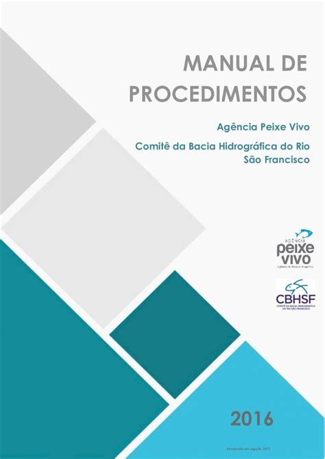 Pdf Manual De Procedimentos Bragenciapeixevivo